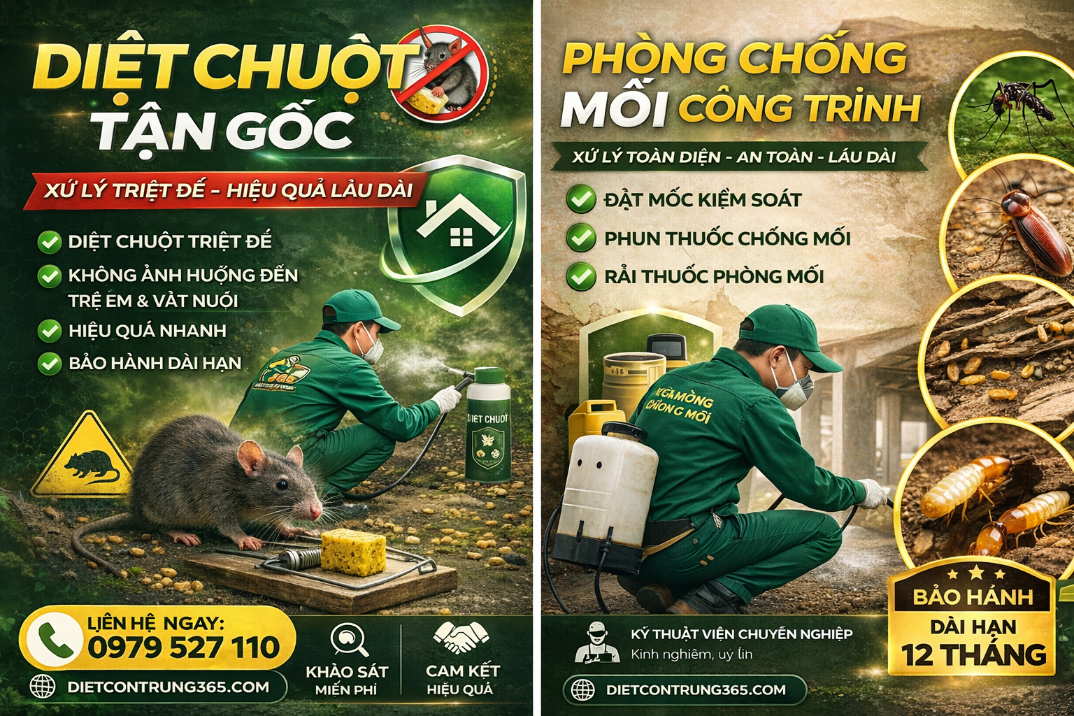 DIỆT MỐI - CHỐNG MỐI - DIỆT CÔN TRÙNG KHÁNH HÒA Dịch vụ diệt côn trùng Khánh Hòa